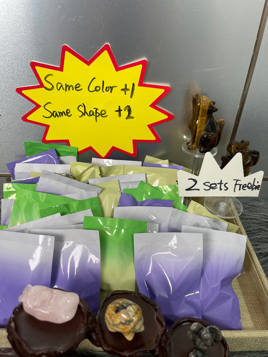 crystals surprise bags 6pcs $19.99 bogo