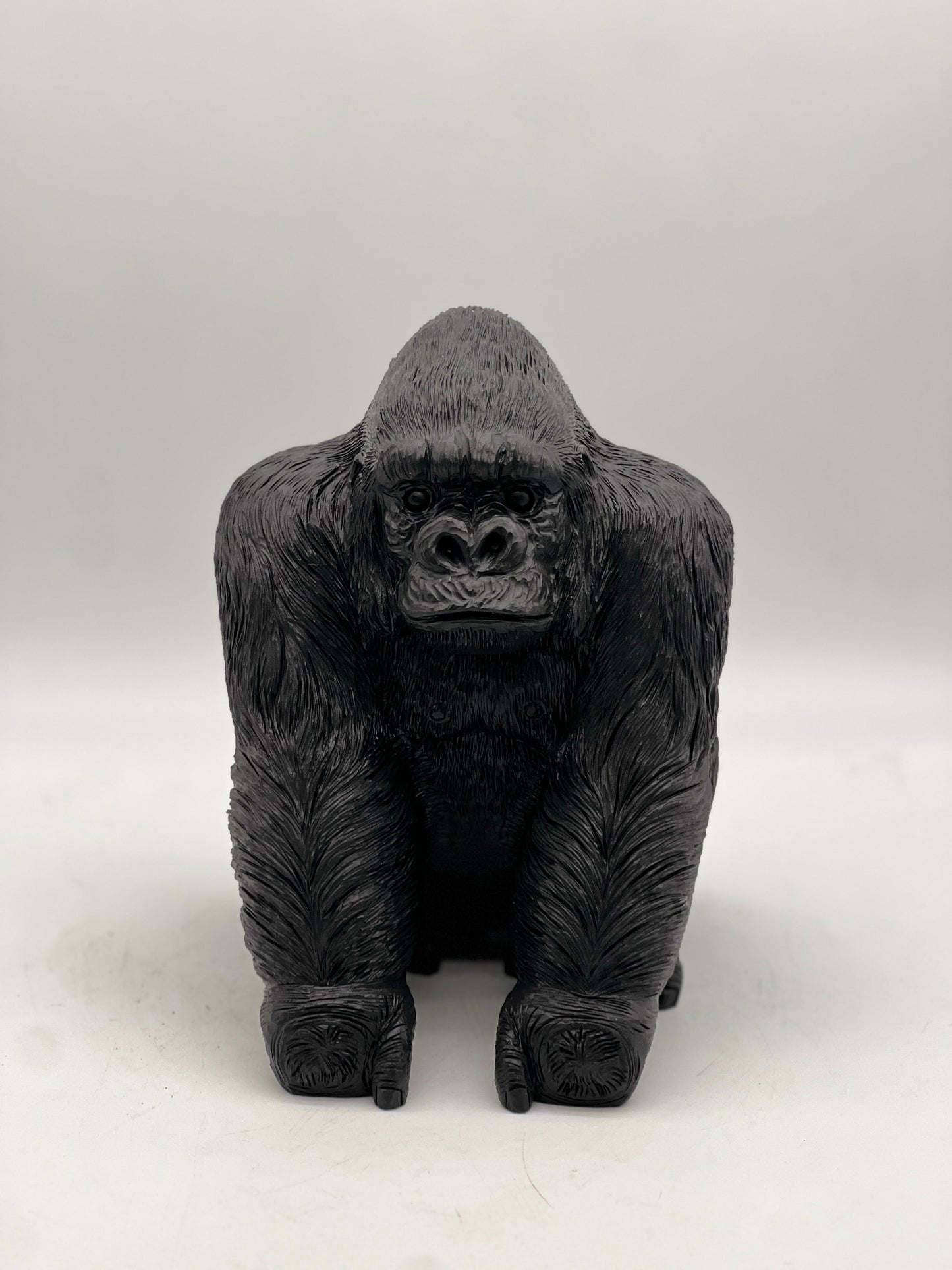 Black Obsidian King Kong Sculpture--Boomcrystal