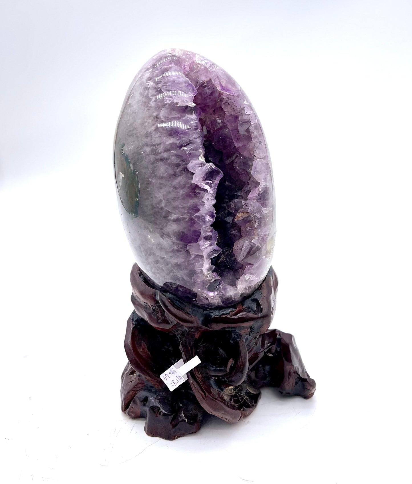 Amethyst Druzy Agate Rugby