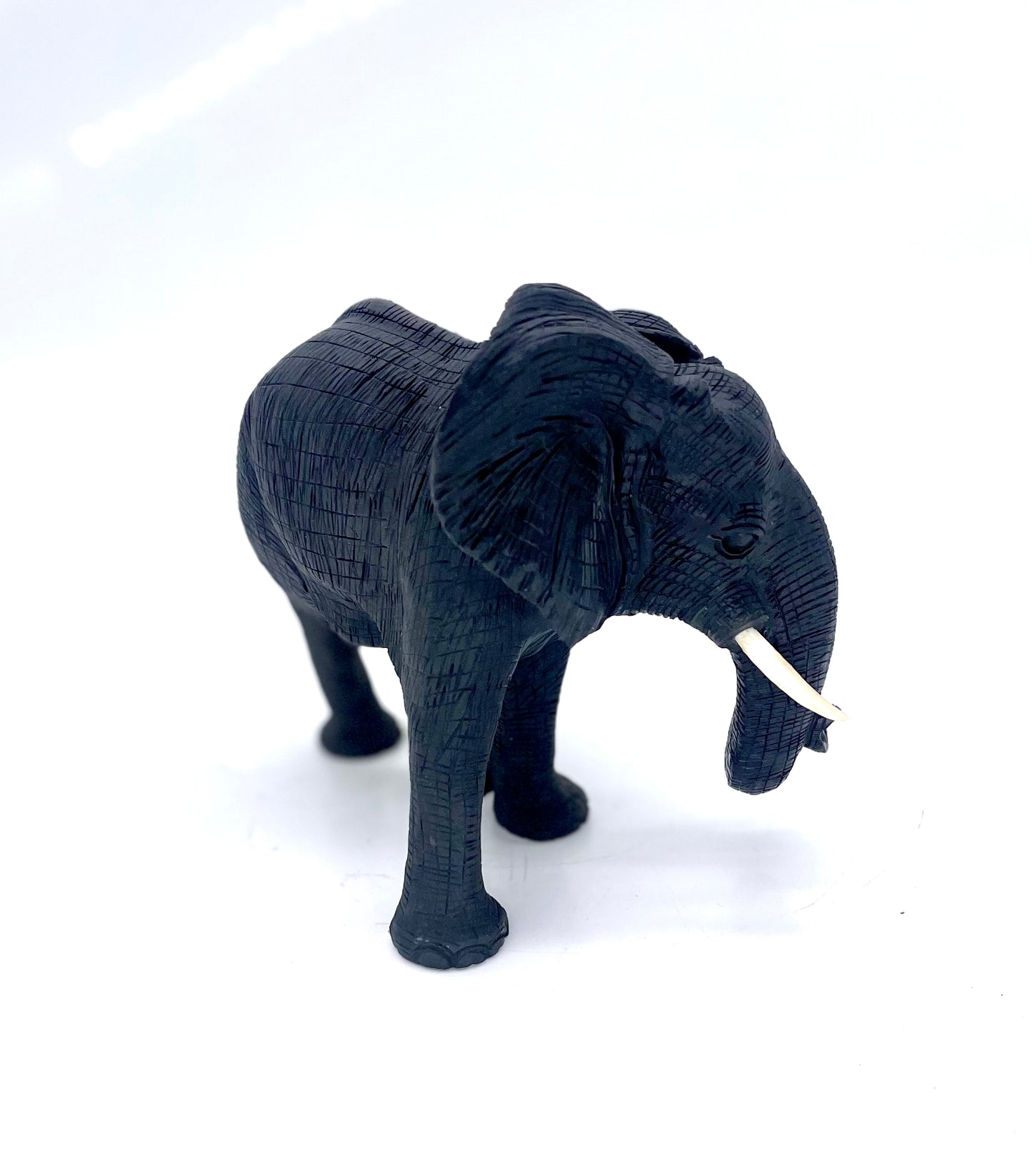 Black Obsidian Elephant