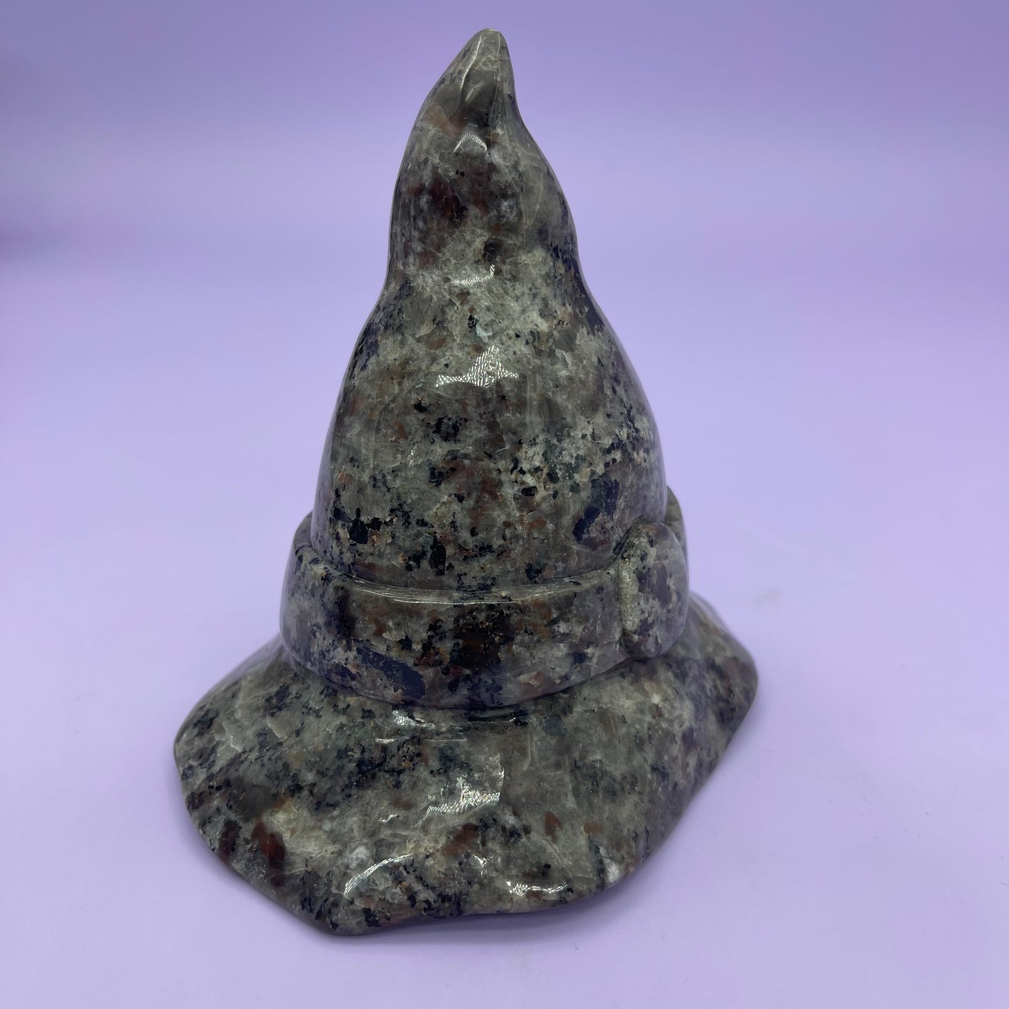 Yooperlite Witch Hat Carving