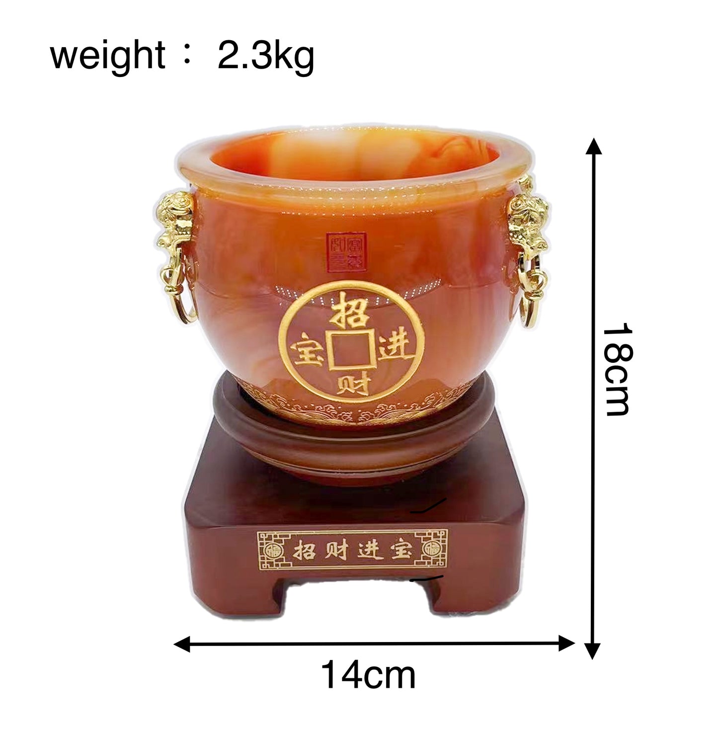 Carnelian Money Bowl