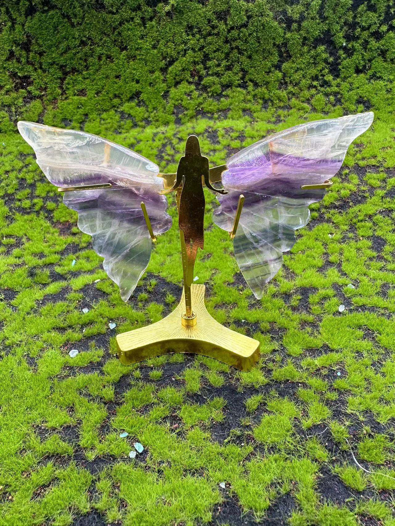 Rainbow Flourite Butterfly