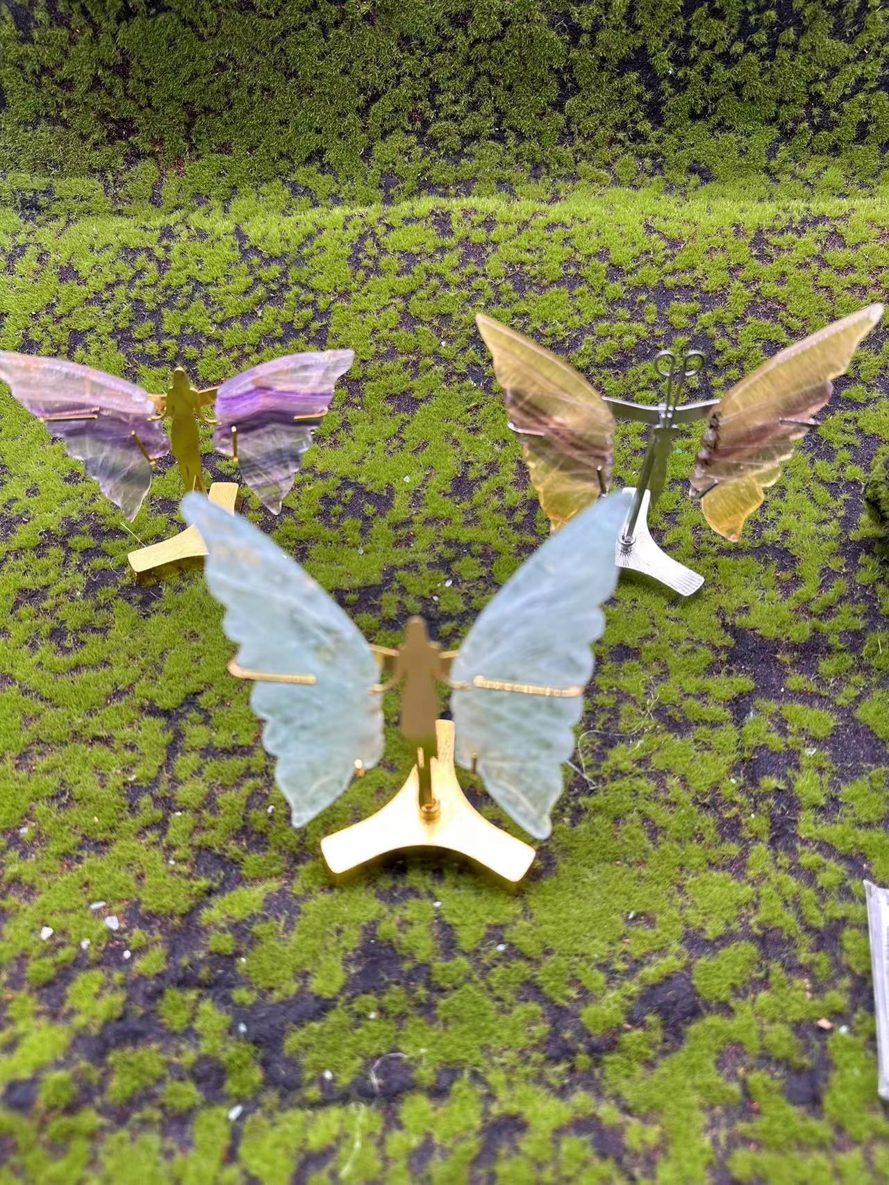 Rainbow Flourite Butterfly