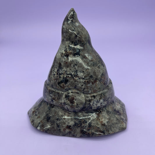 Yooperlite Witch Hat Carving