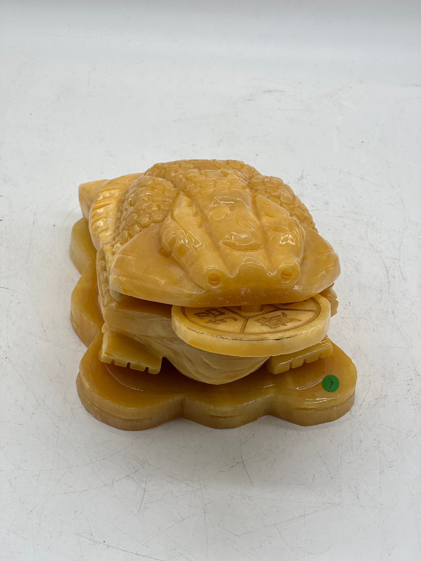 Yellow Jade Money Toad