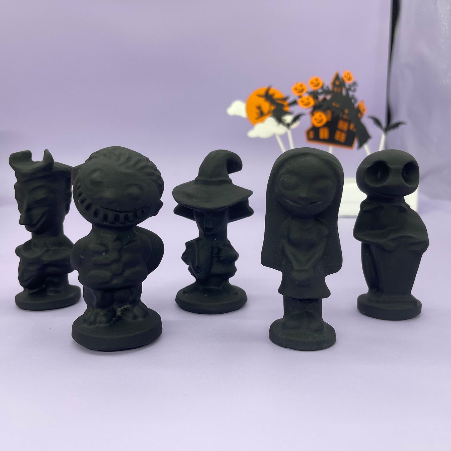 Nightmare Before Christmas Character Carvings Set