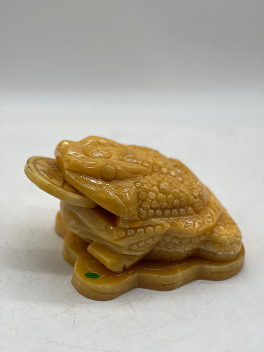 Yellow Jade Money Toad