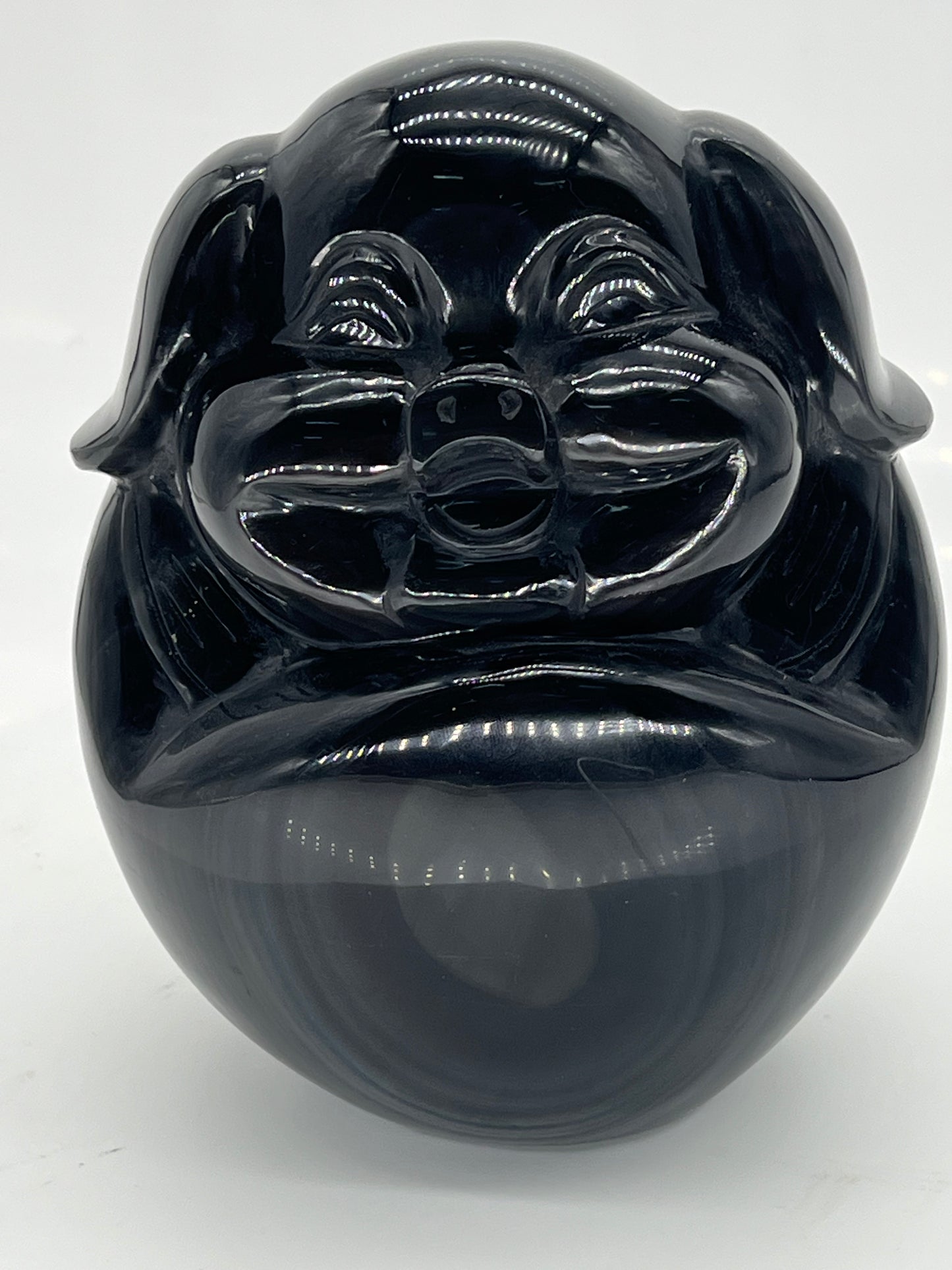 Rainbow Obsidian Pig