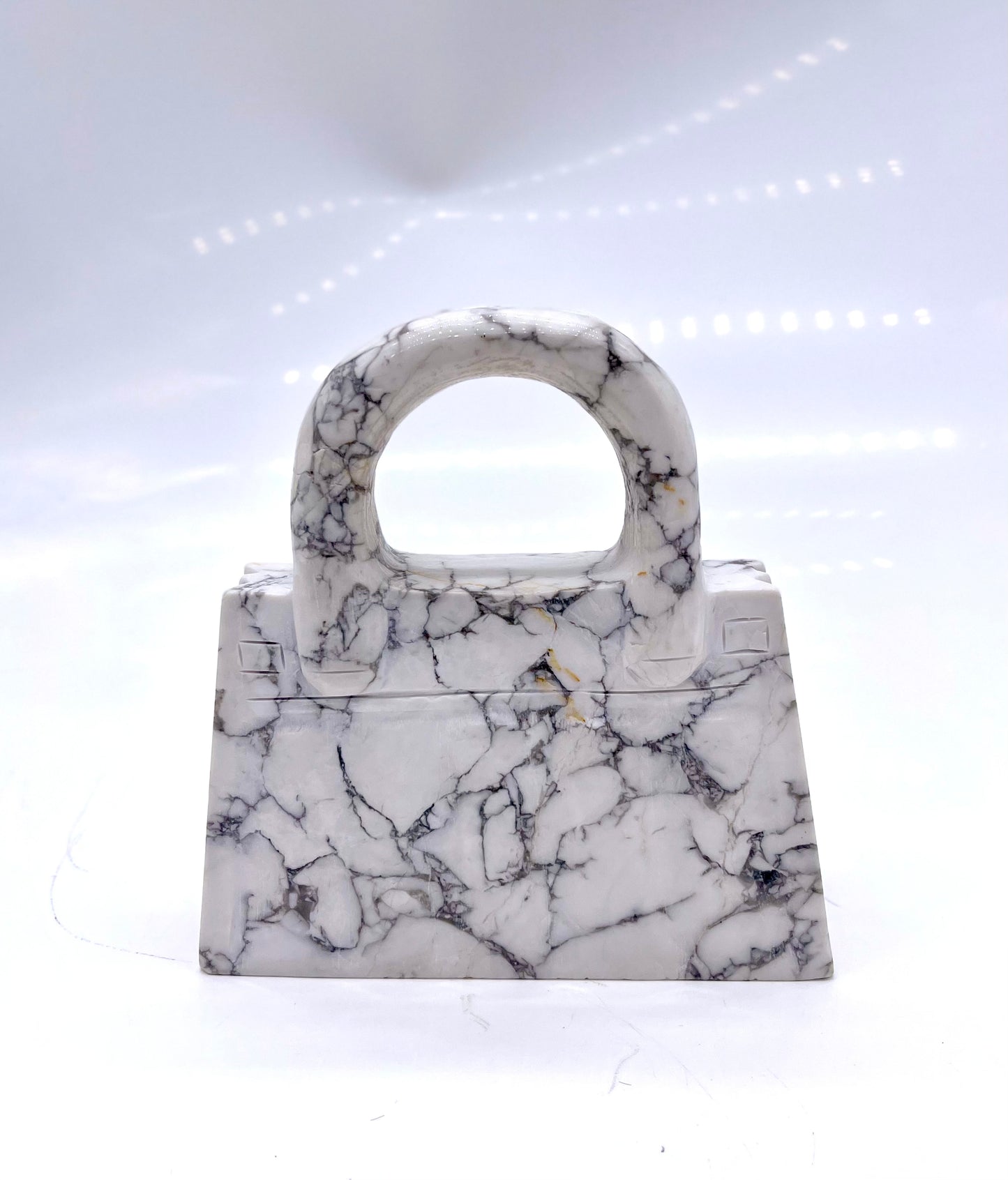 Howlite Bag Carving