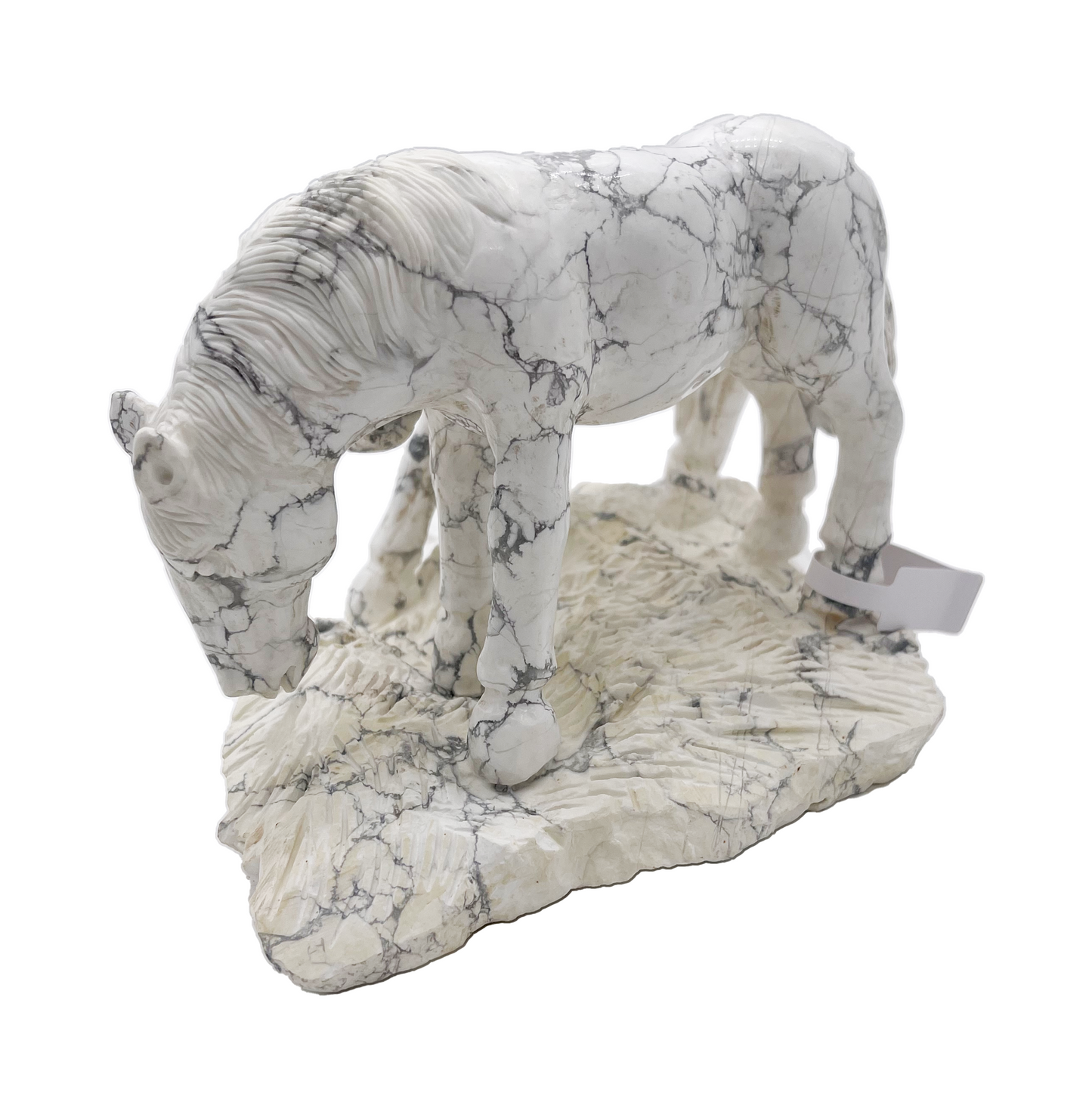 Howlite Horse(Mother and baby)