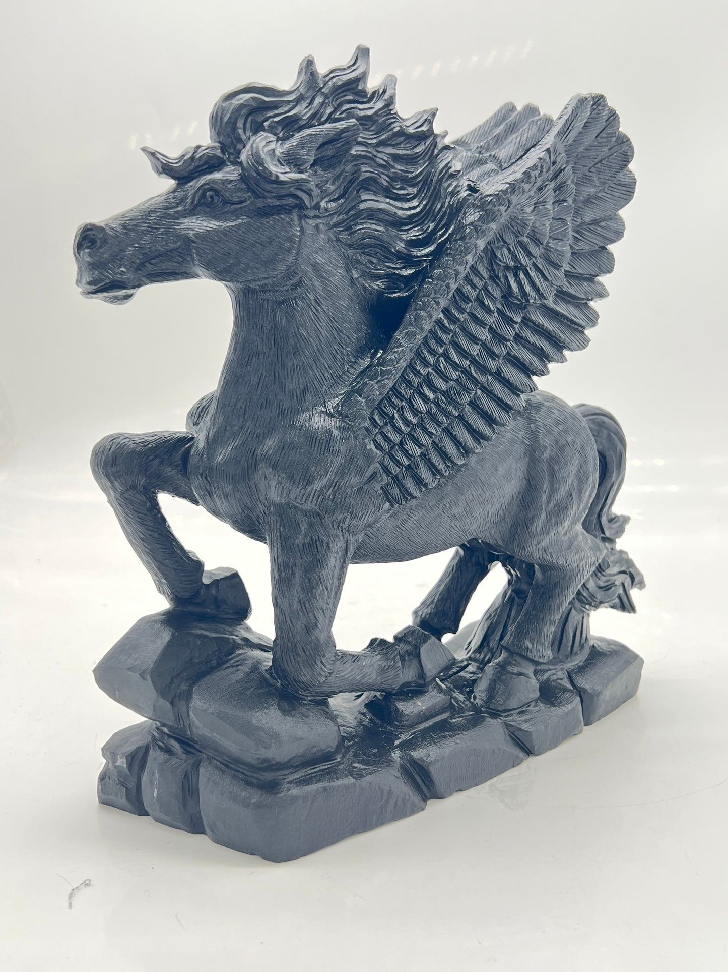 Black Stone Flying Horse