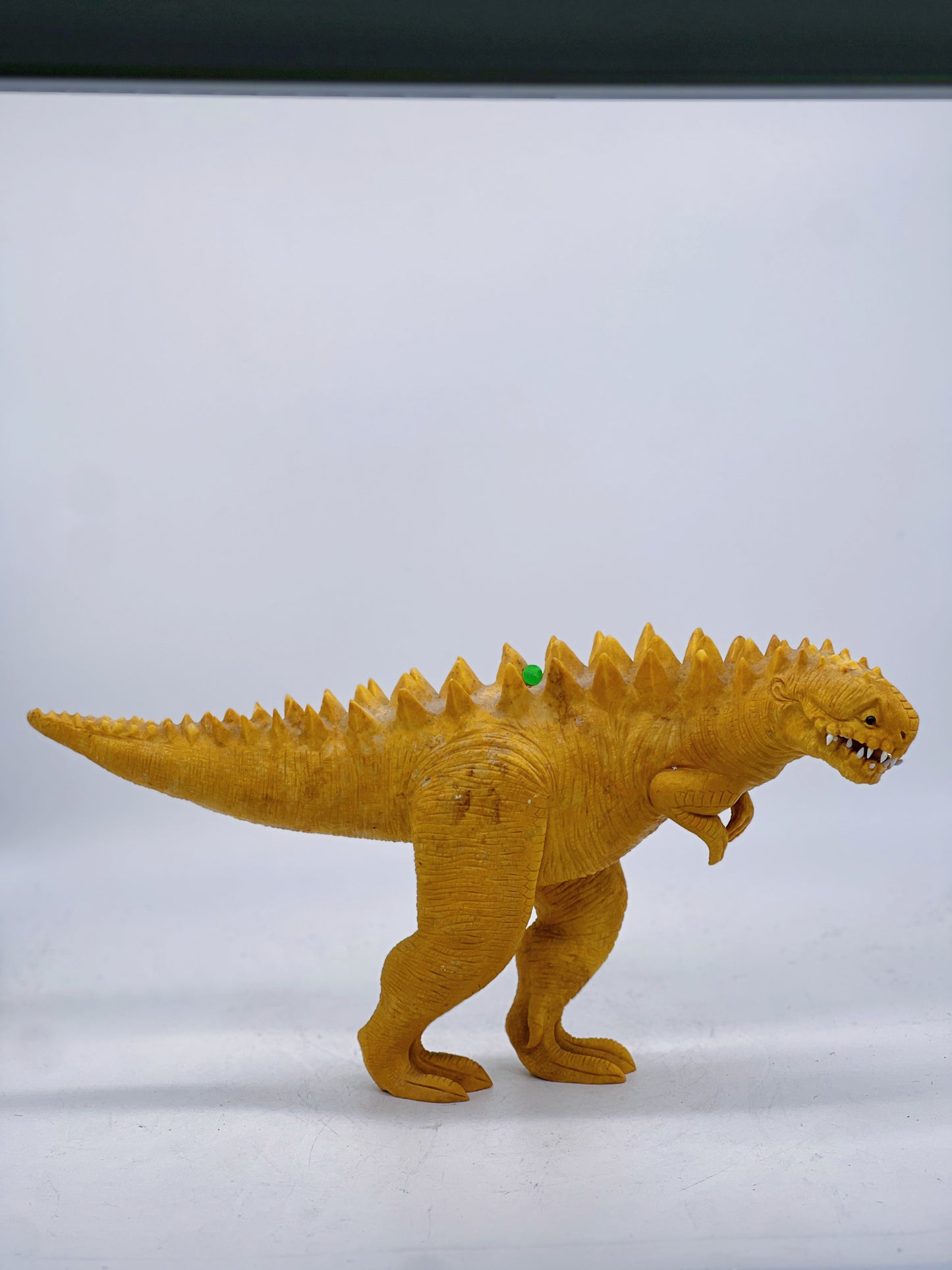 Yellow Jade T-rex Carving