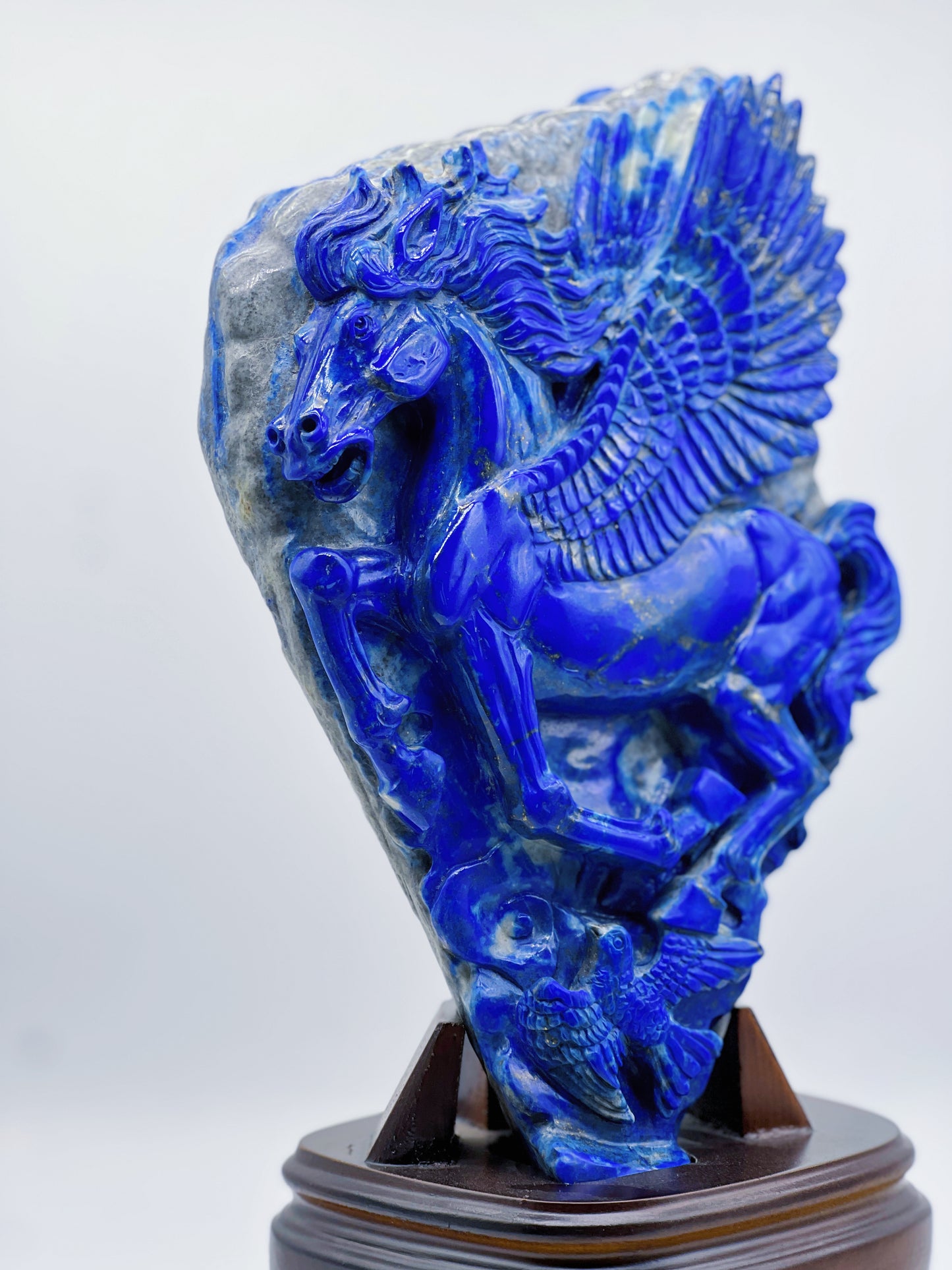 Lapis Lazuli Pegasus on Goose