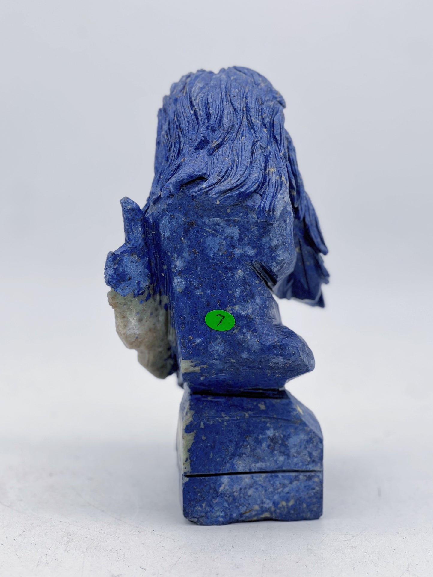 Sodalite Eagle Headcrafted Carving