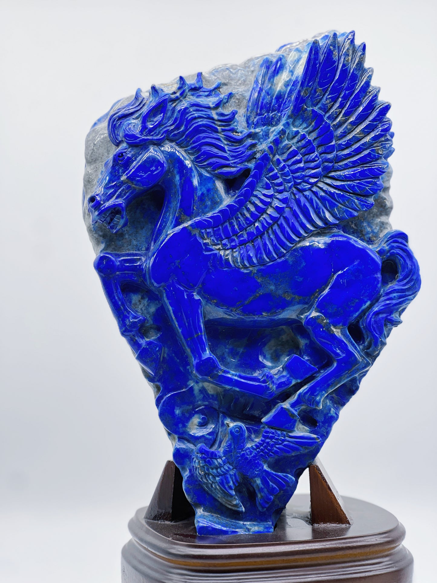 Lapis Lazuli Pegasus on Goose
